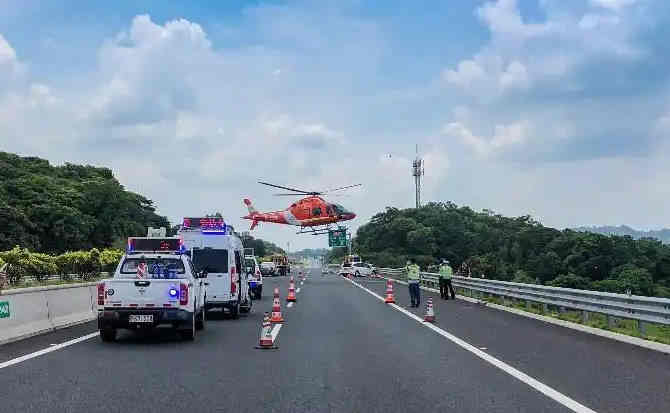长寿区高速公路汽车救援案例